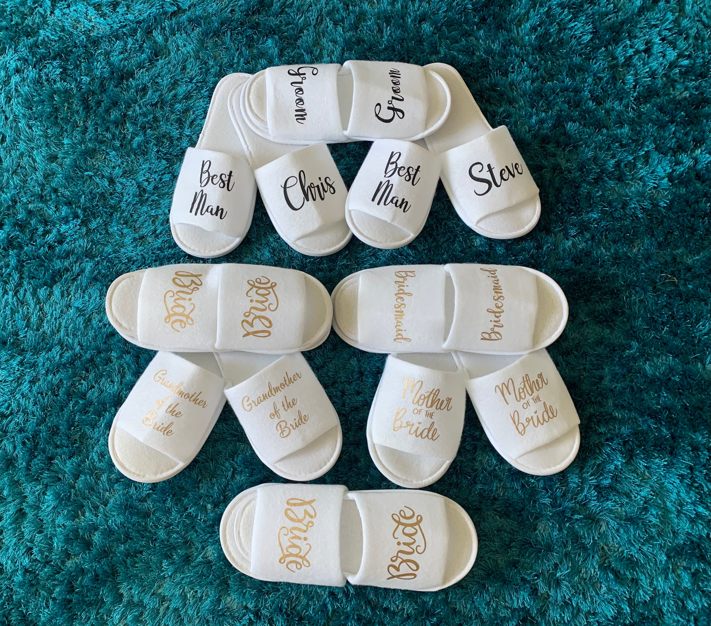 Personalised Spa Style Slippers