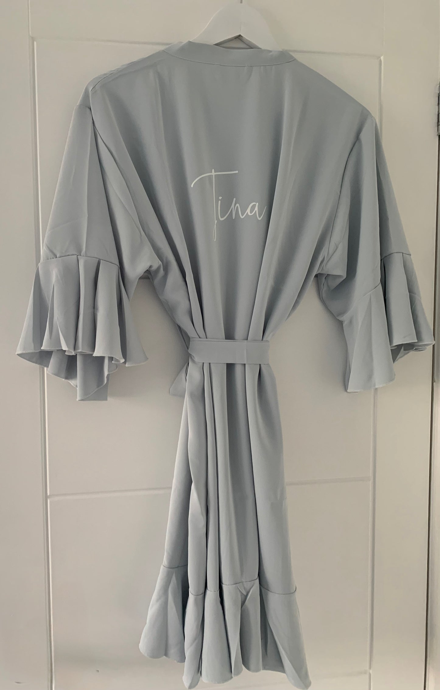 Personalised Children's Ruffle Robe