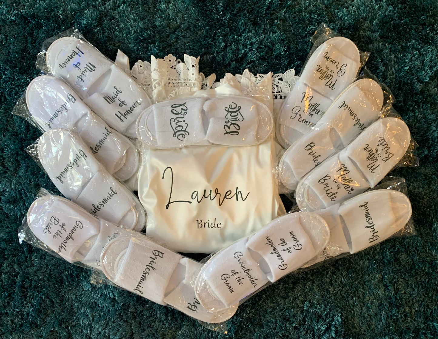 Personalised Spa Style Slippers