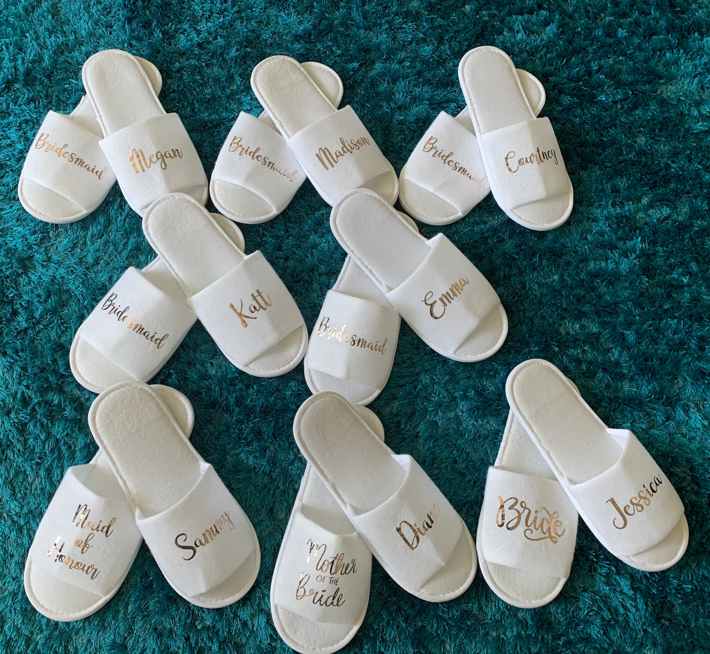 Personalised Spa Style Slippers