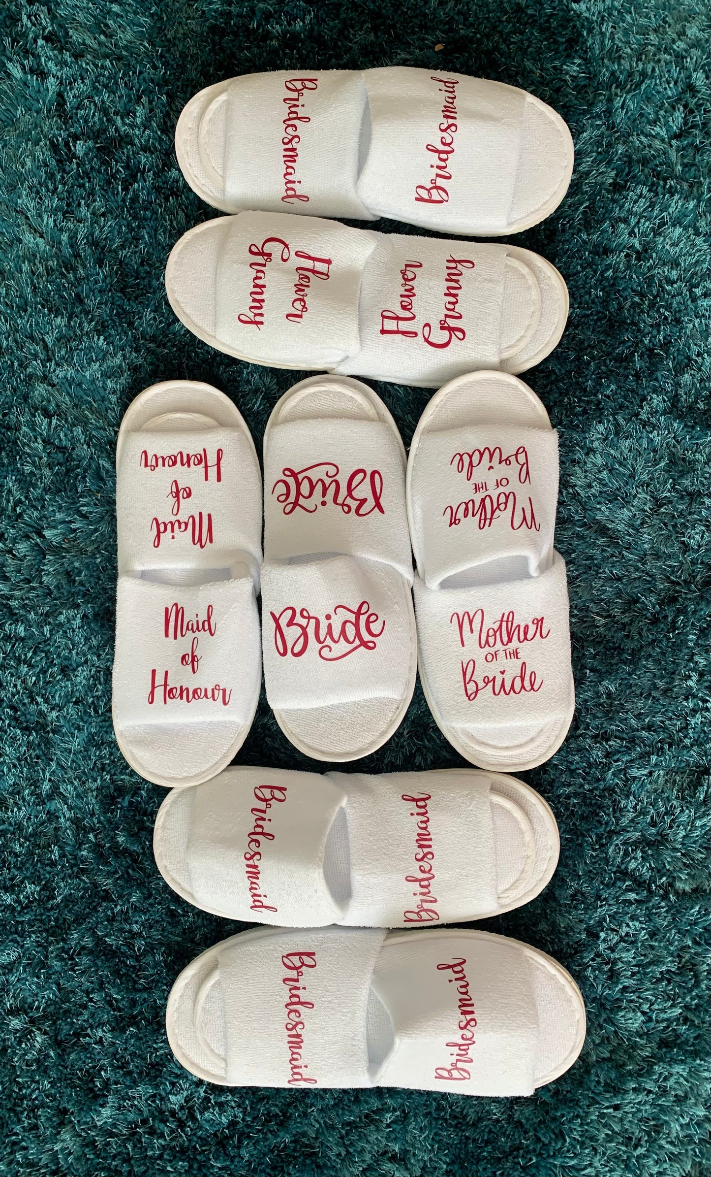 Personalised Spa Style Slippers