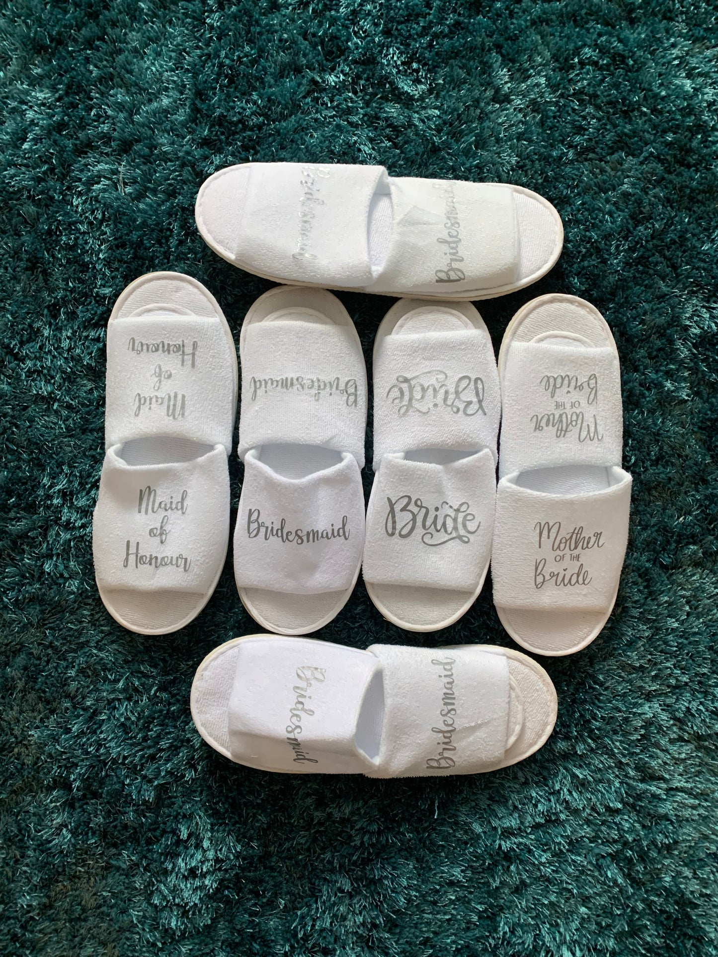 Personalised Spa Style Slippers