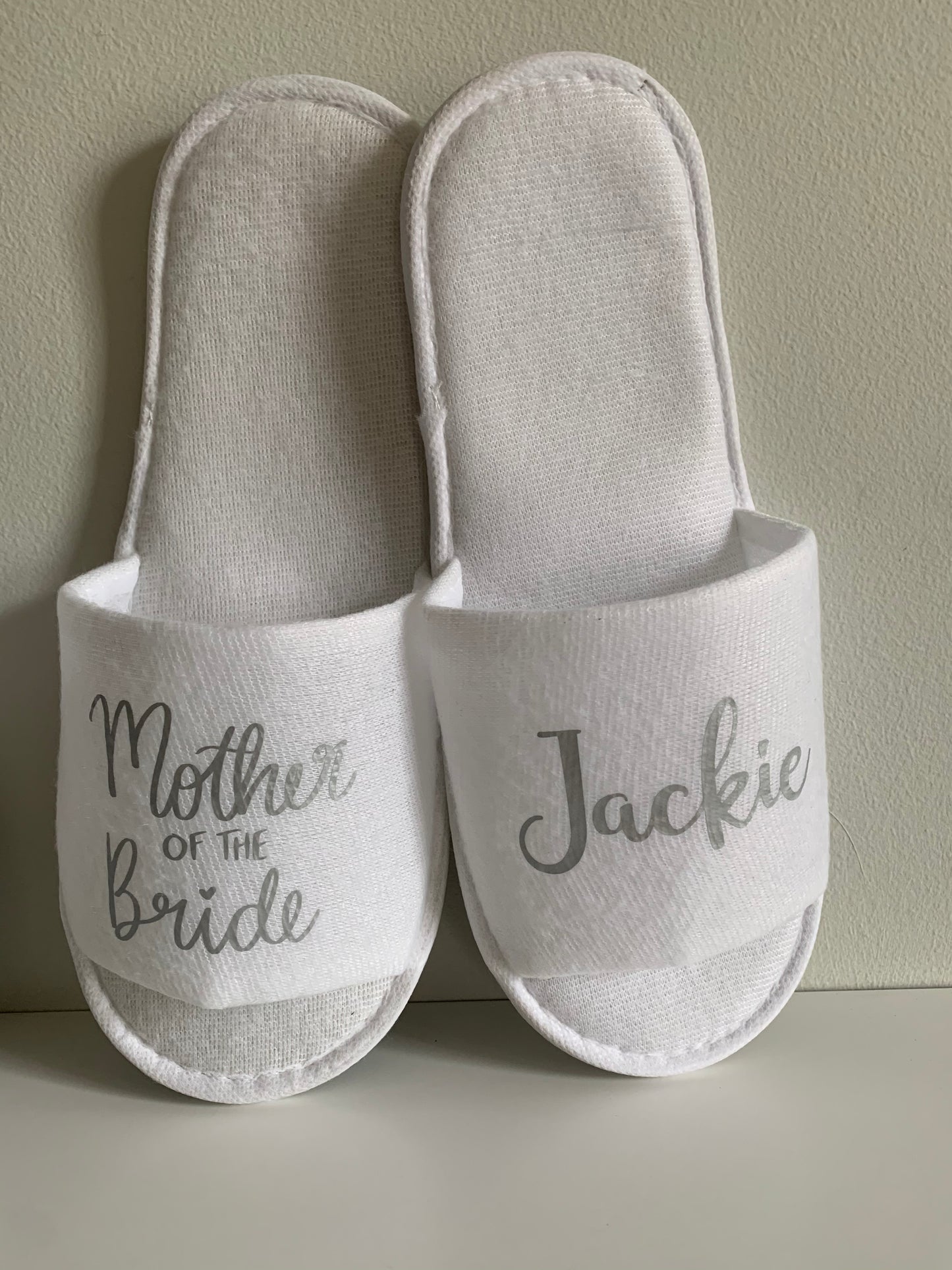 Personalised Spa Style Slippers