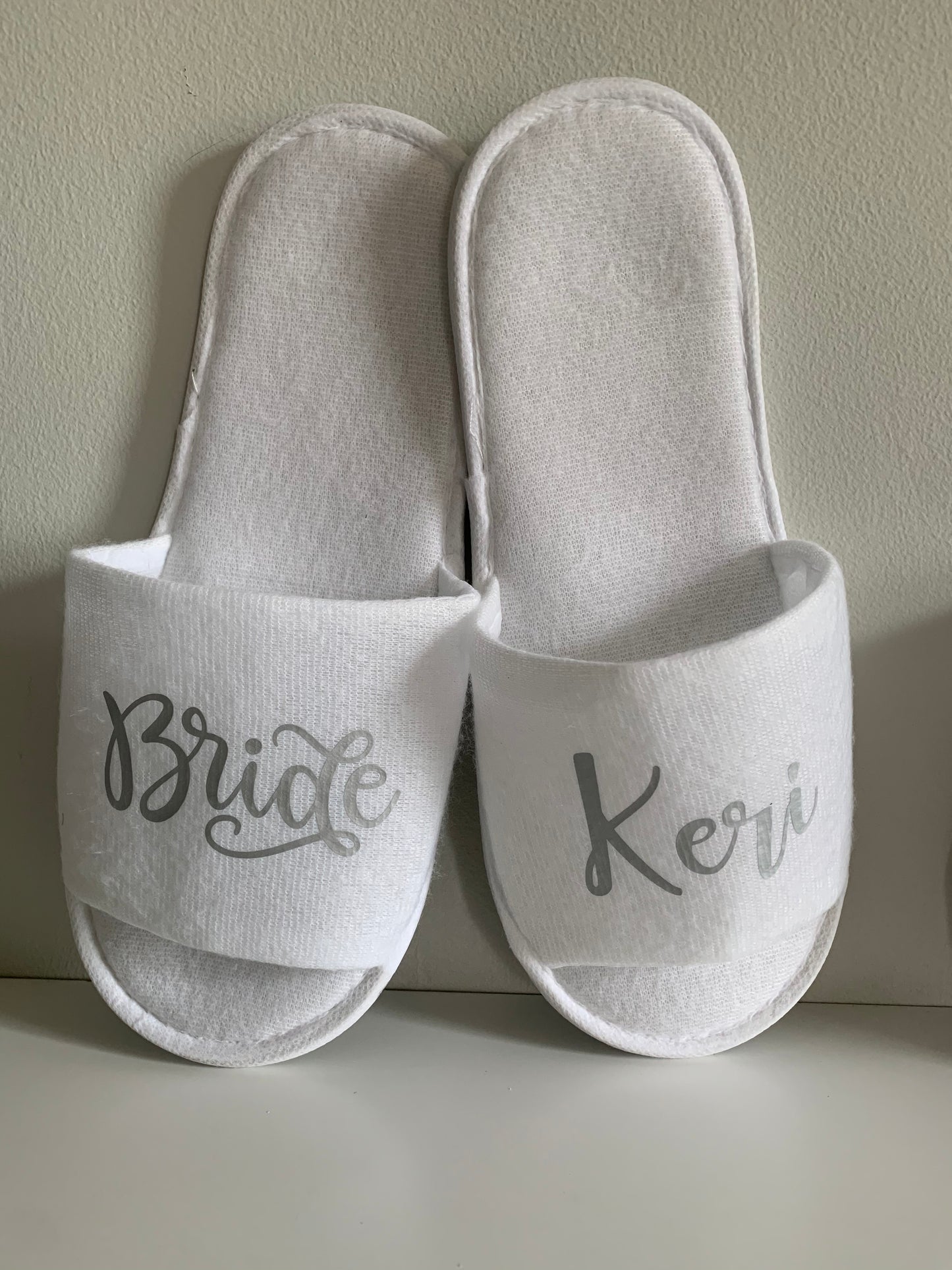 Personalised Spa Style Slippers