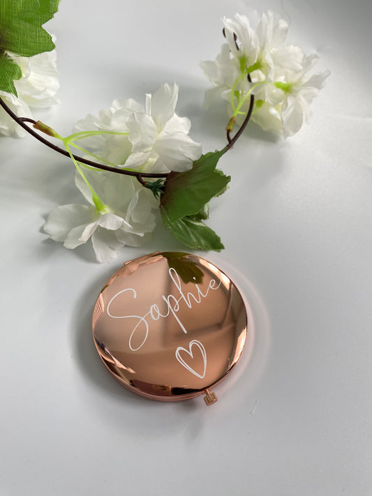 Personalised Pocket Mirror