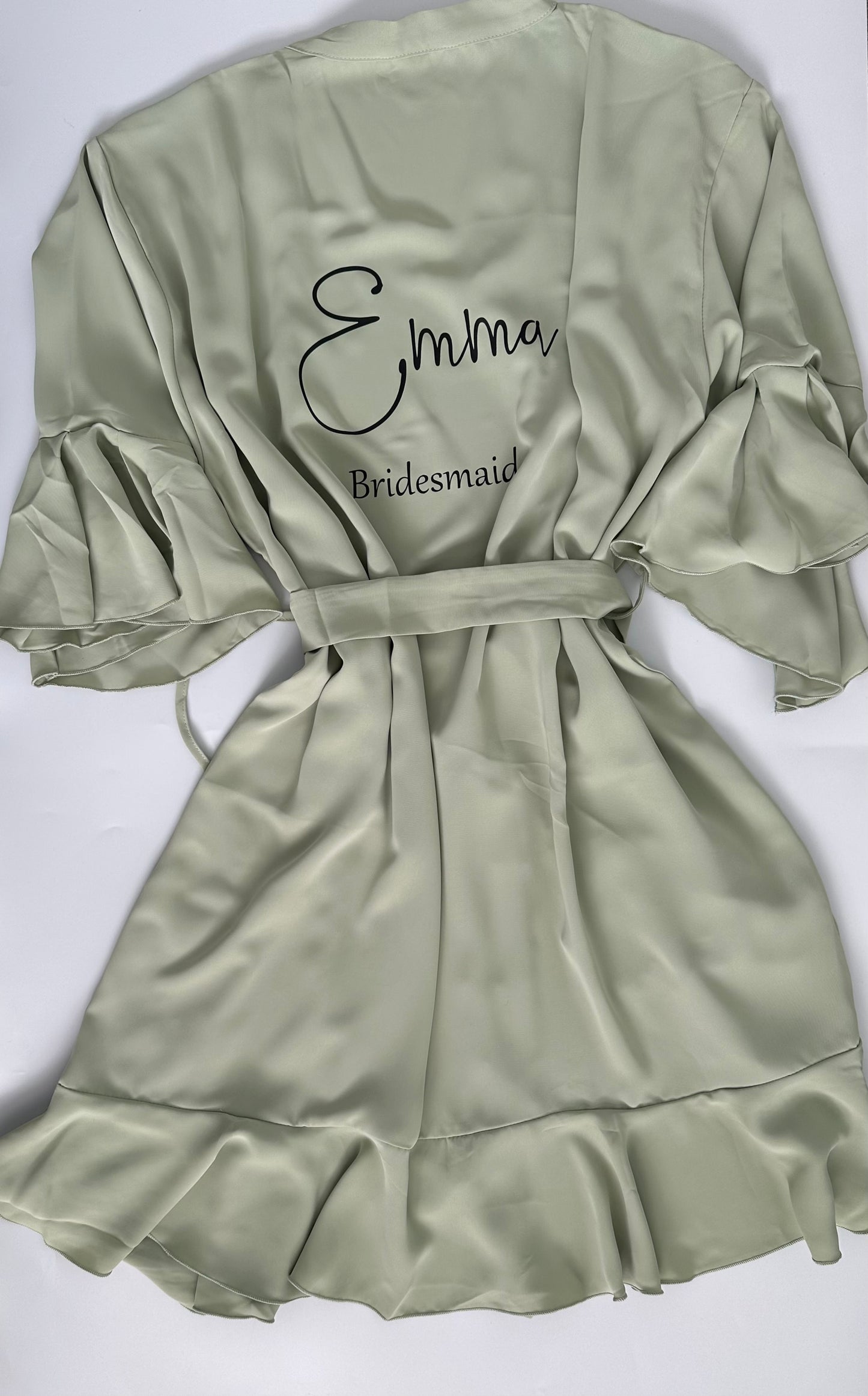 Personalised Children's Ruffle Robe