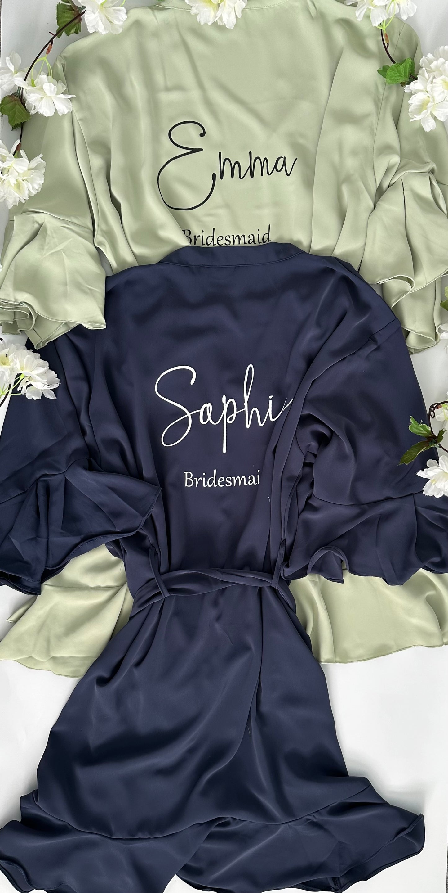 Personalised Children's Ruffle Robe