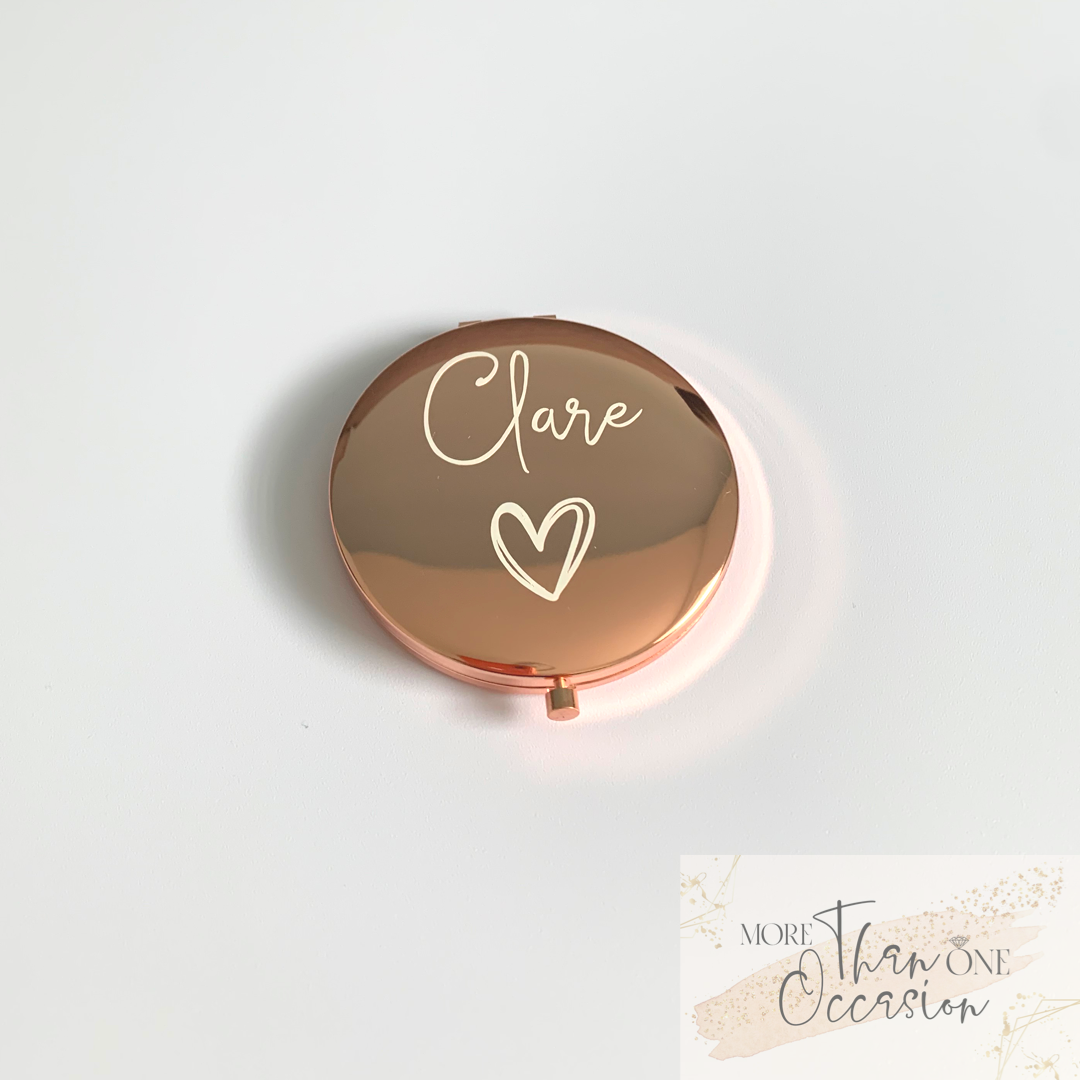 Personalised Pocket Mirror