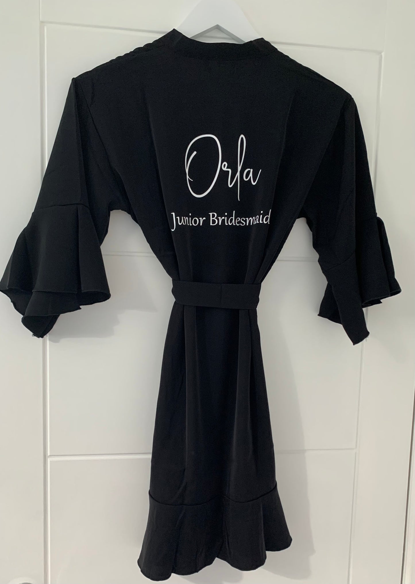 Personalised Children's Ruffle Robe