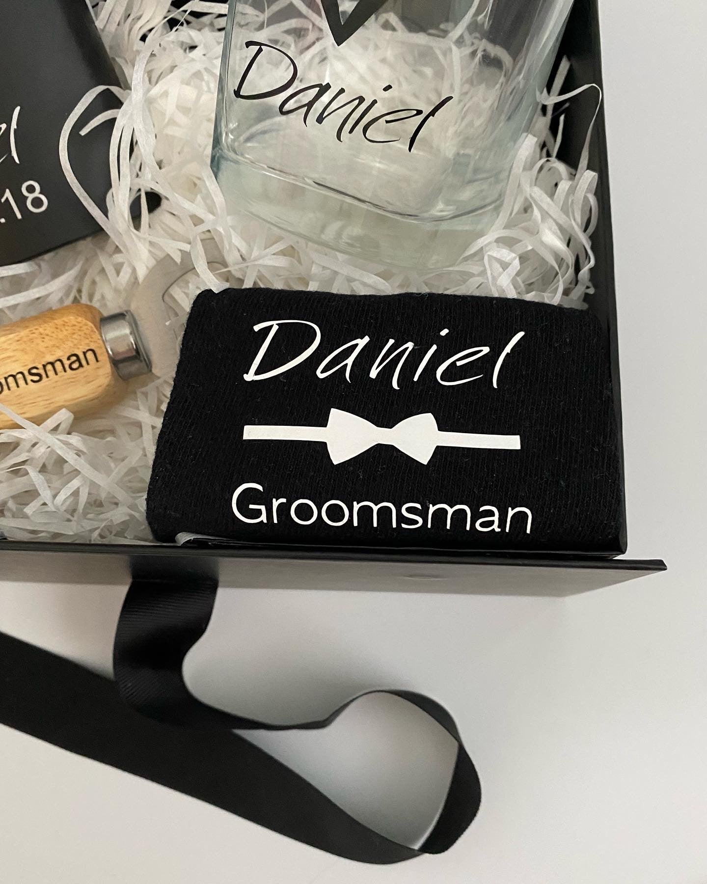 Personalised Groomsman Socks