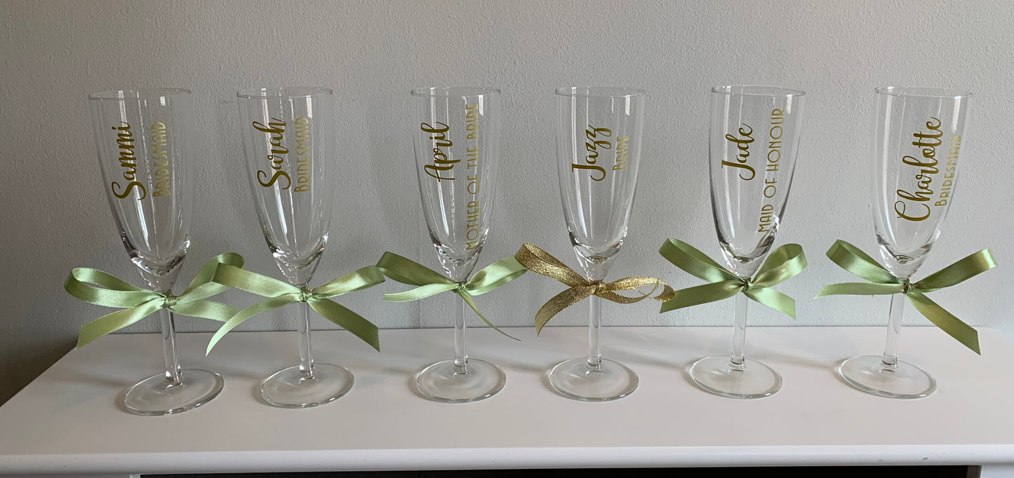 Personalised Prosecco Glass