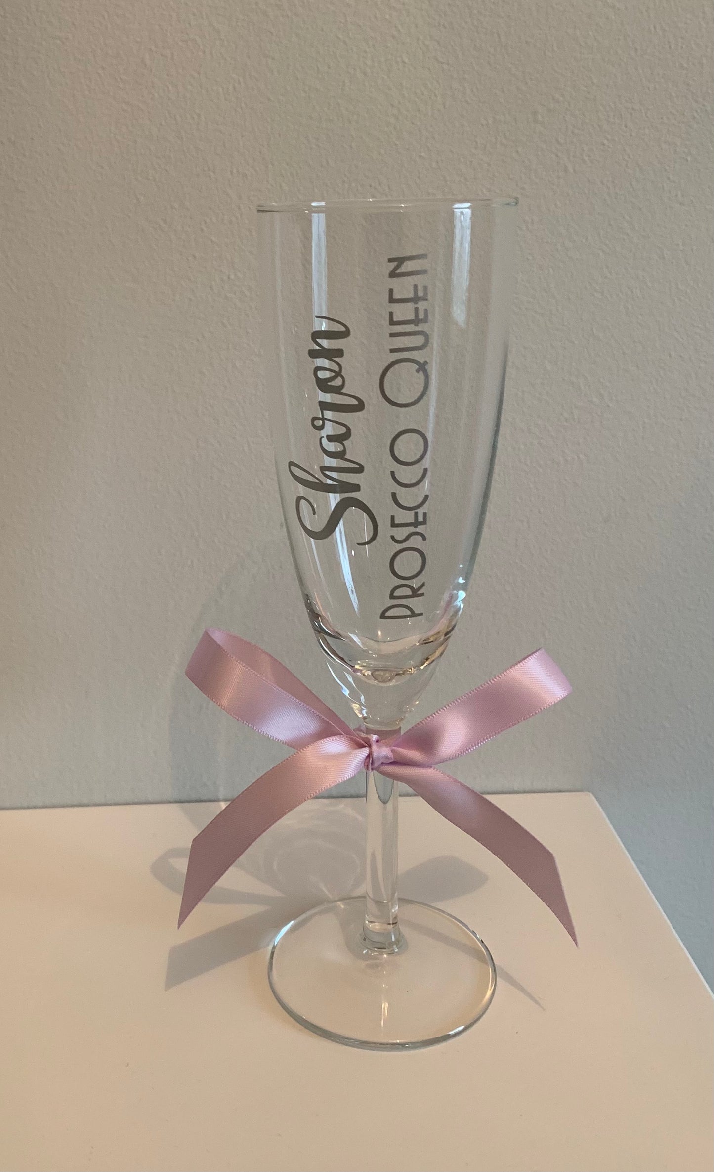 Personalised Prosecco Glass