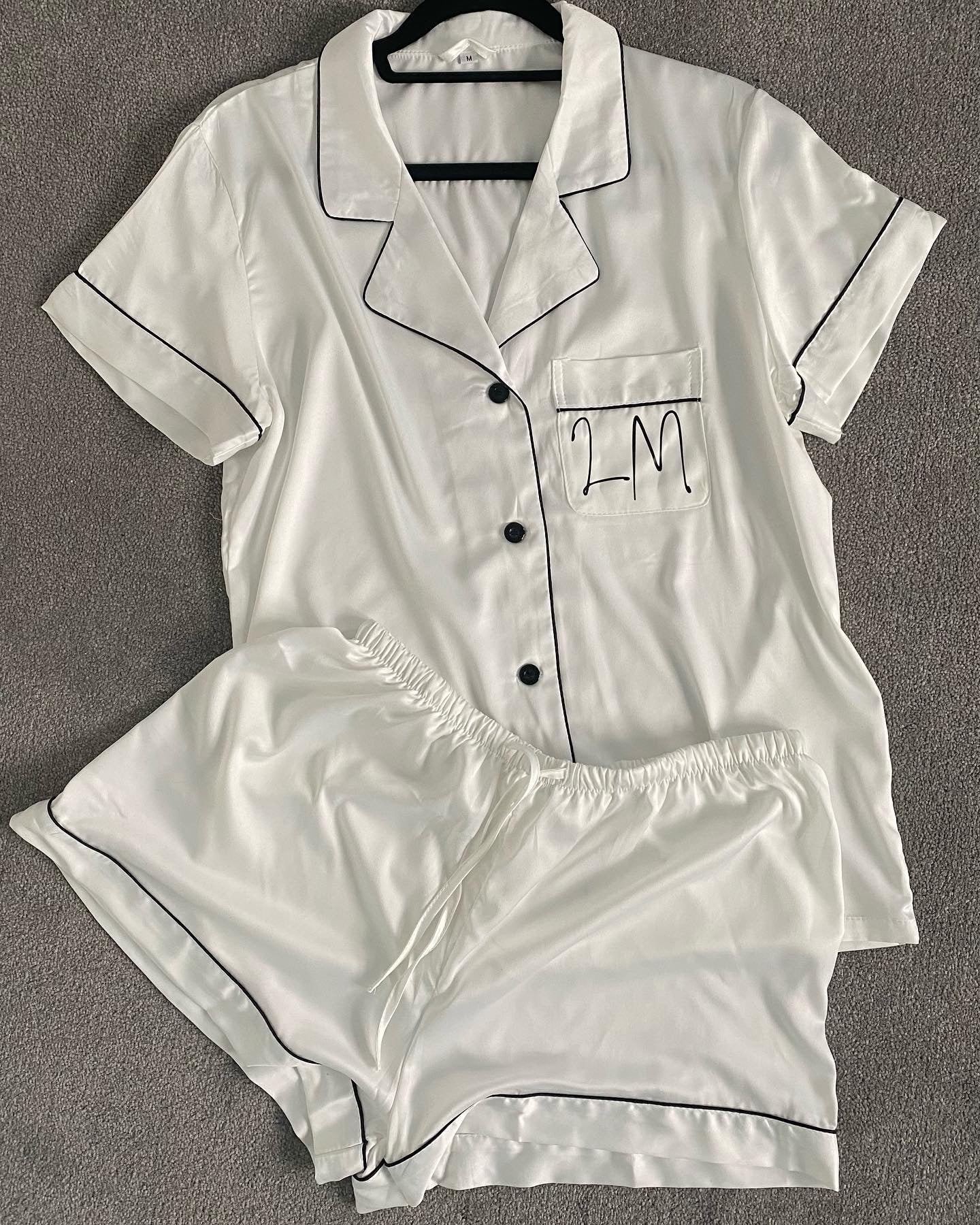 Personalised Satin Pyjamas