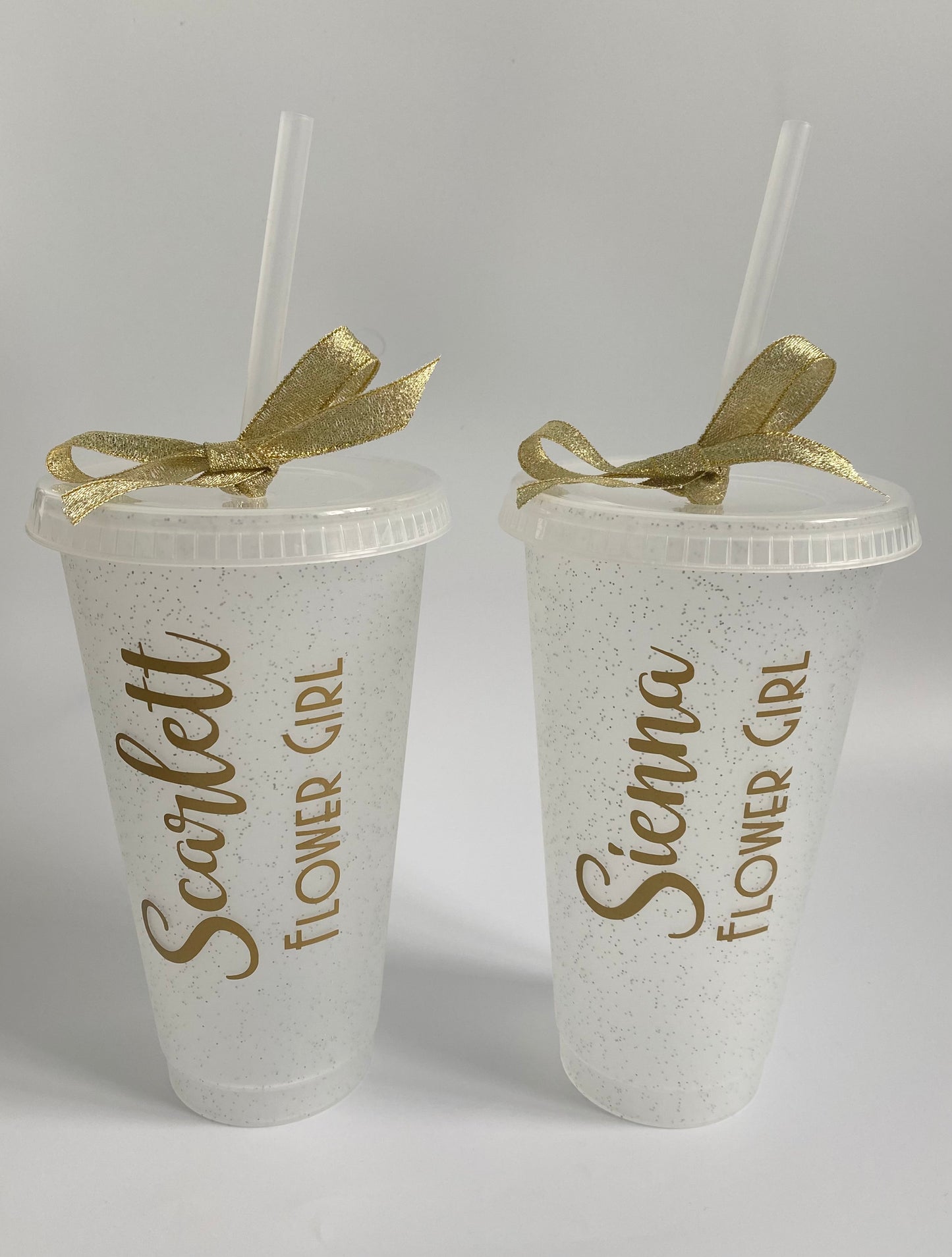 Personalised Glitter Cold Cup