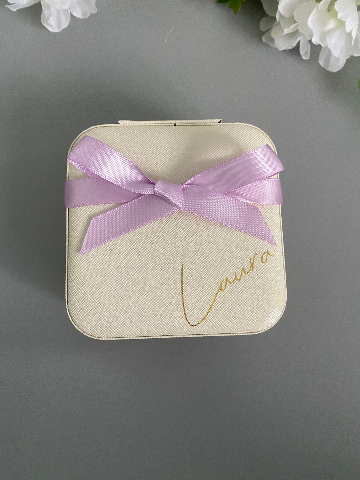 Personalised Jewellery Box and Gift Bag