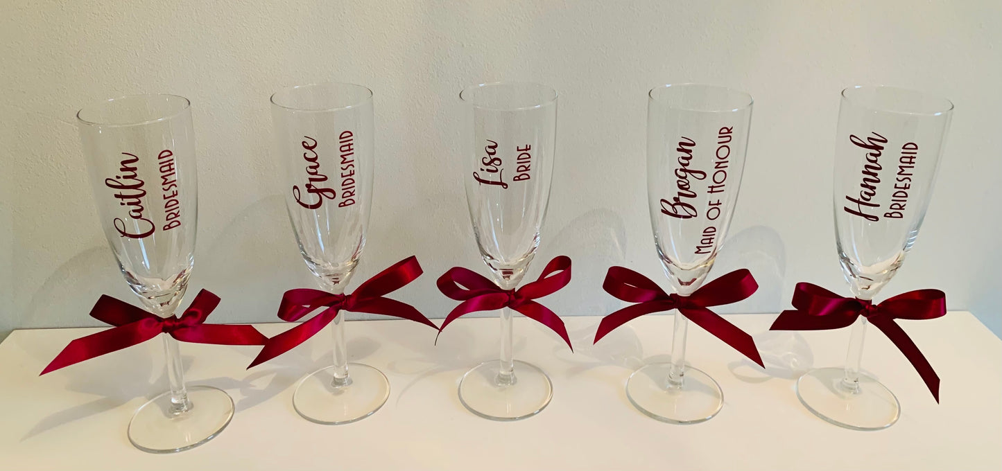 Personalised Prosecco Glass