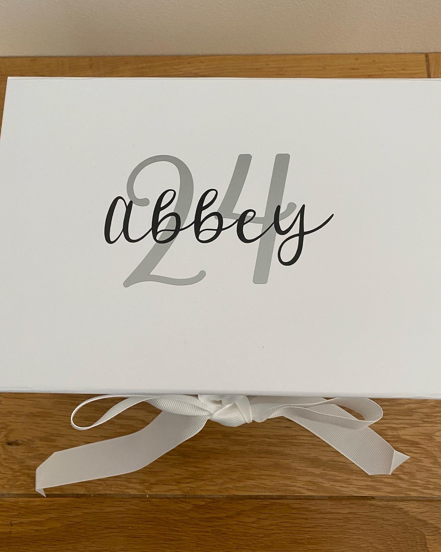 Personalised Magnetic Birthday Gift Box