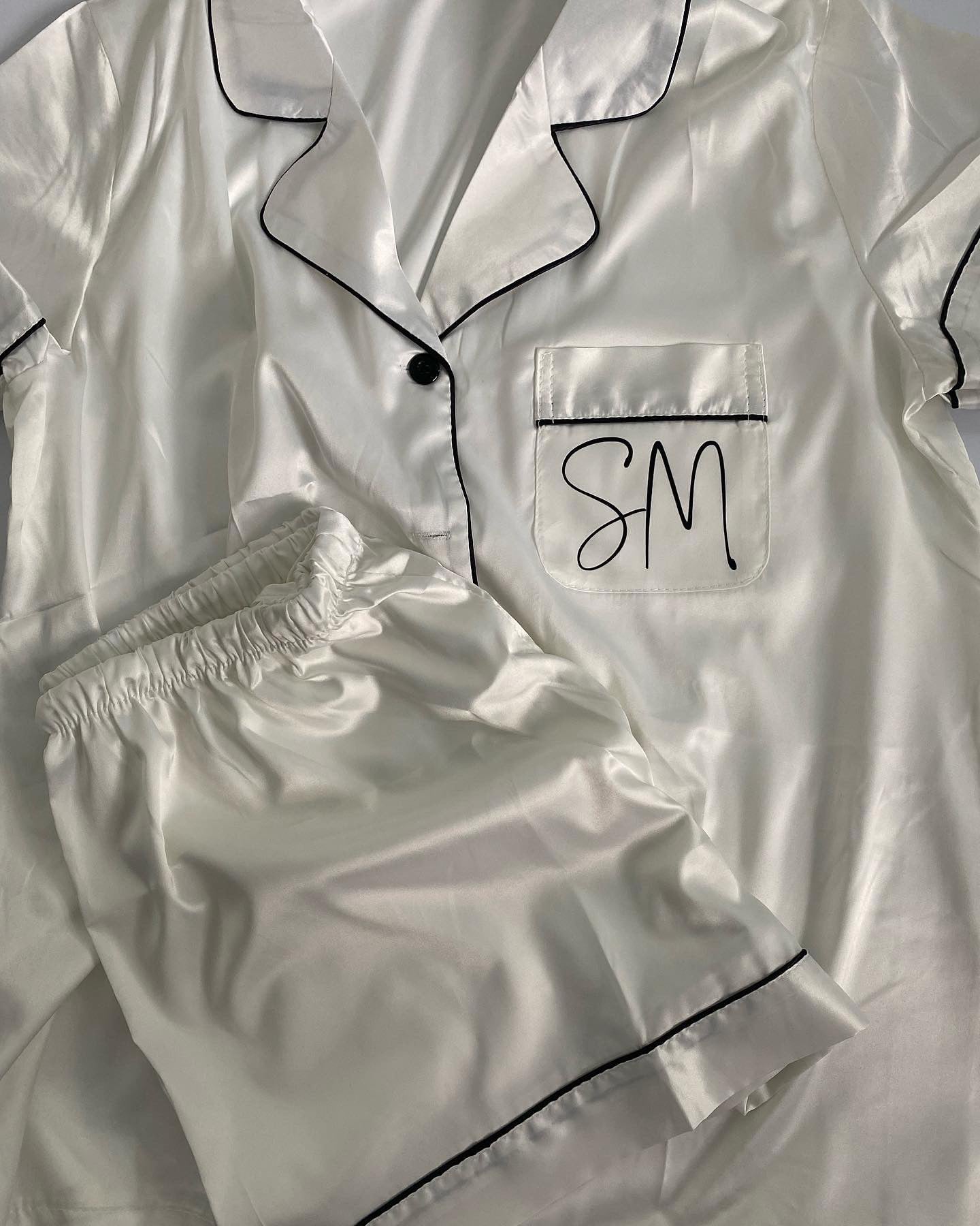 Personalised Satin Pyjamas