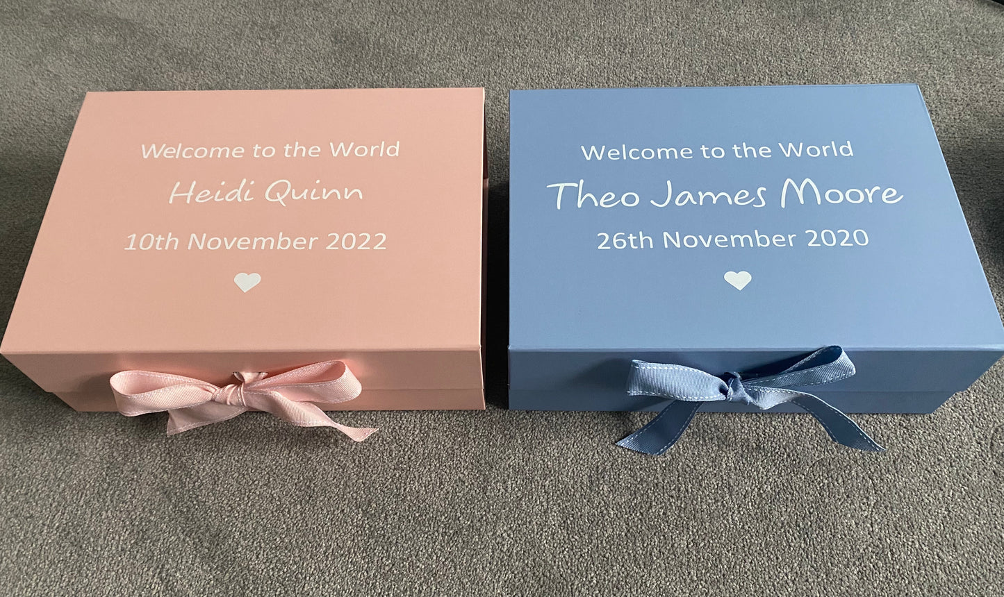 Welcome to the World Baby Gift Box