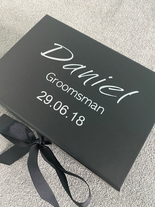 Personalised Groomsmen Gift Box