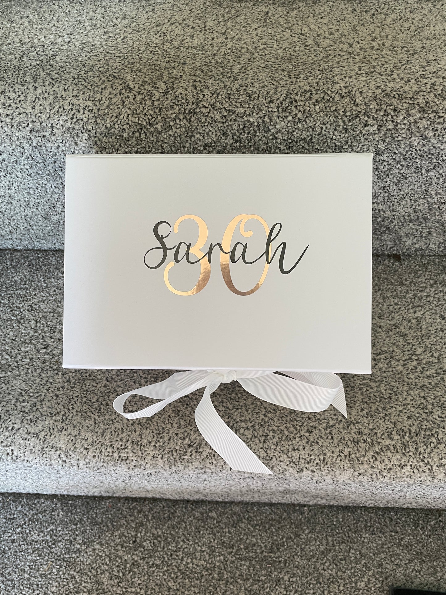 Personalised Magnetic Birthday Gift Box