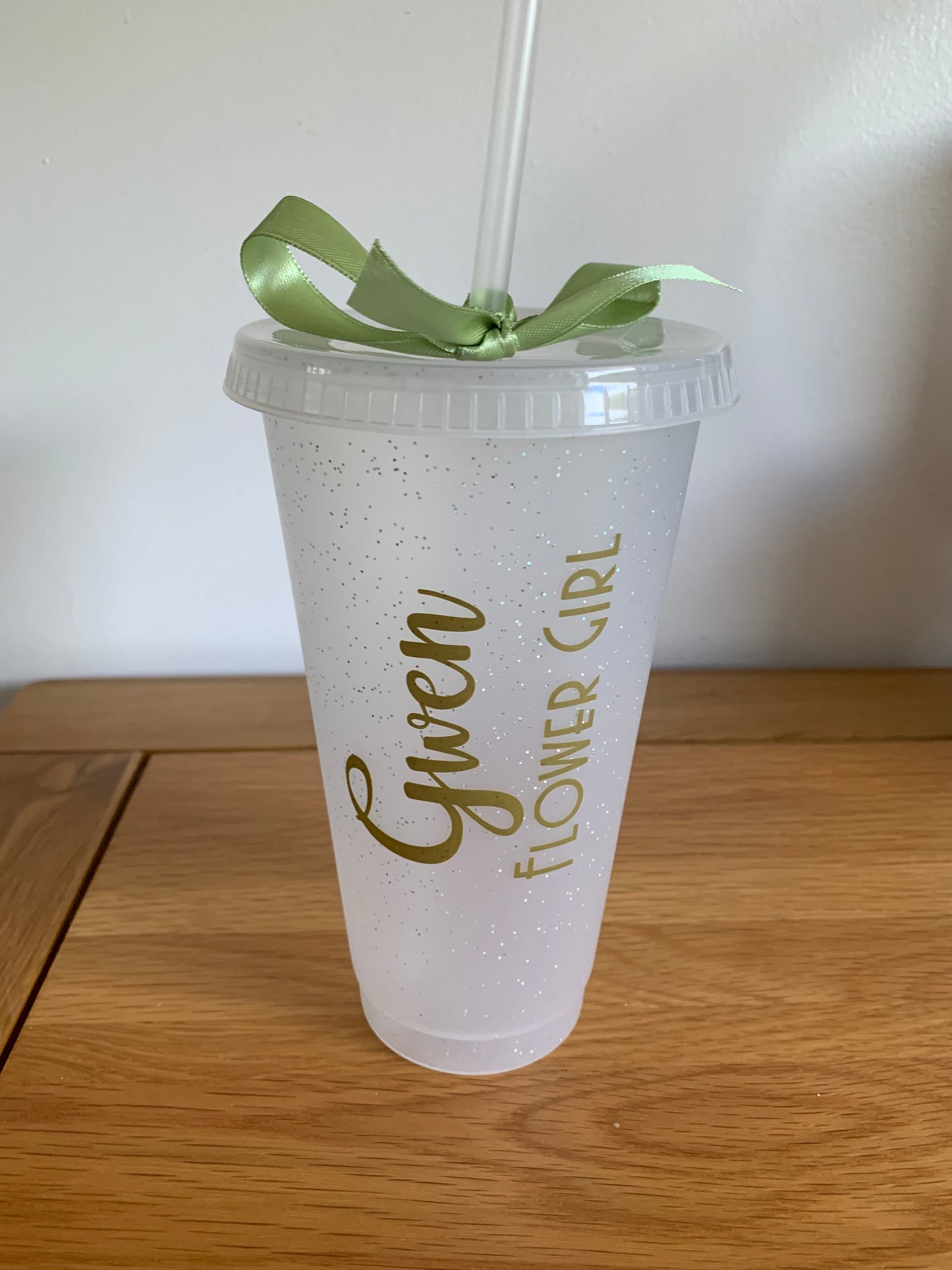 Personalised Glitter Cold Cup