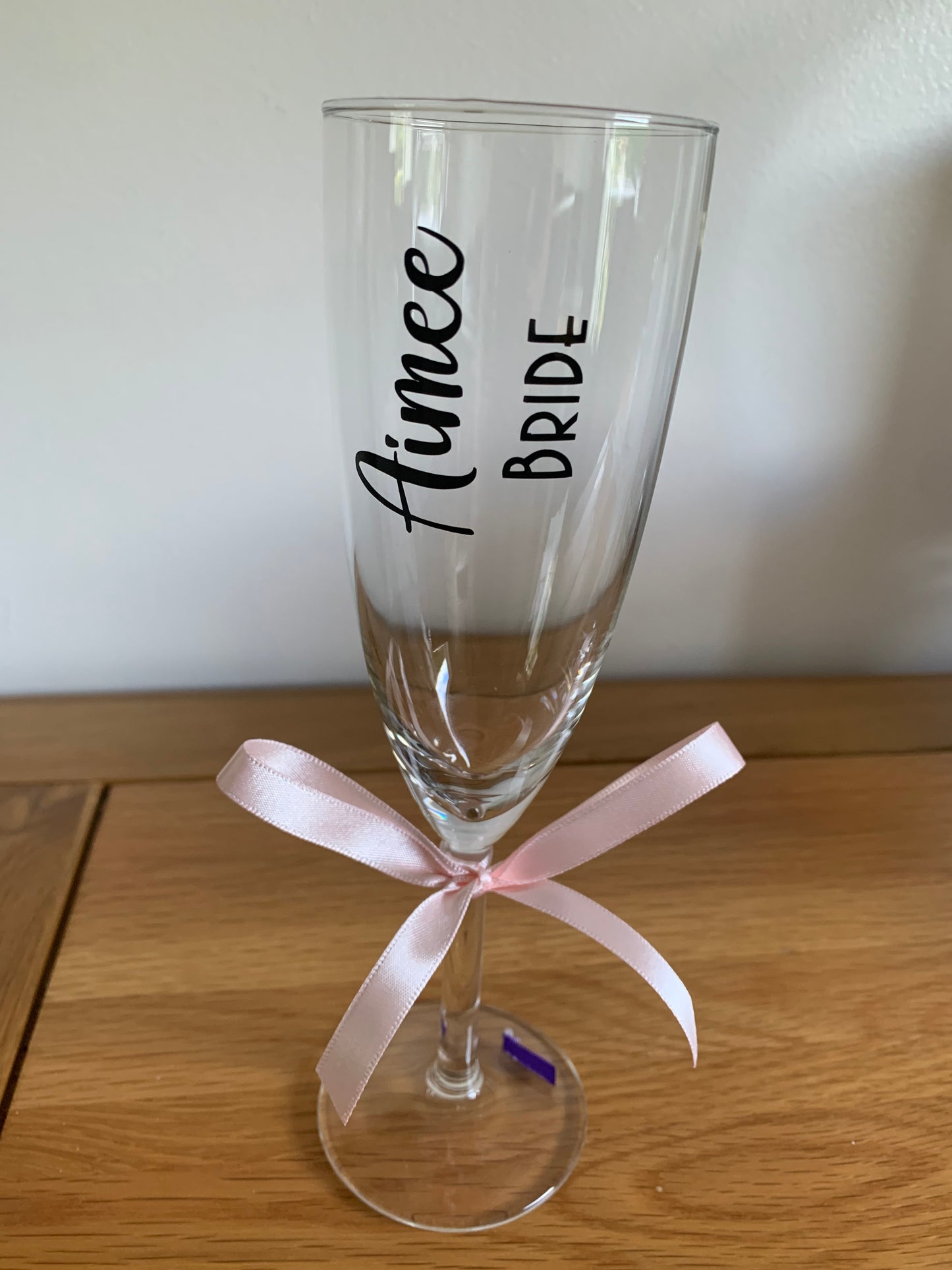 Personalised Prosecco Glass