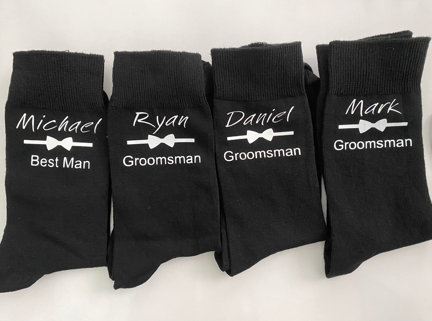 Personalised Groomsman Socks